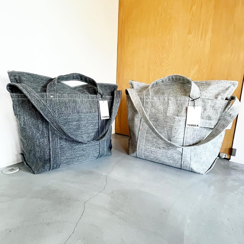 TEMBEAハーベスト　XL ネイビー　美品 TEMBEA／HARVEST TOTE LARGE MOKU』 | SALVE