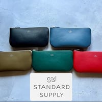 『STANDARD SUPPLY／PAL OVAL ZIP TOP WALLET』
