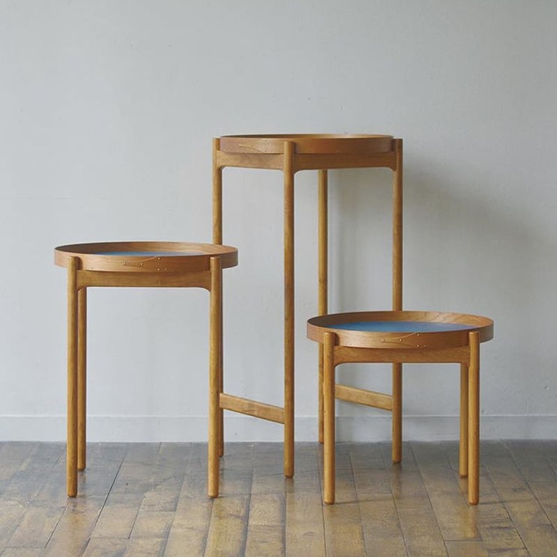 landscape products ランドスケーププロダクツ　テーブル Tray Table High／Landscape products×まる工芸』 | SALVE