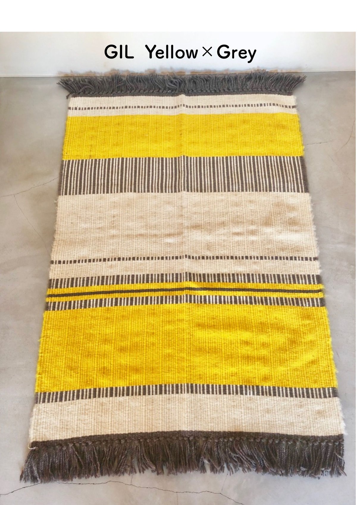 FABRICA ALENTEJANA DE LANIFICIOS／WOOL RUG 90×1...