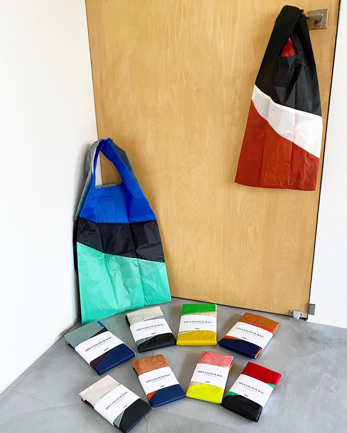 HAY SIX-COLOUR BAG (L)サイズ ／ SUSAN BIJL』 | SALVE