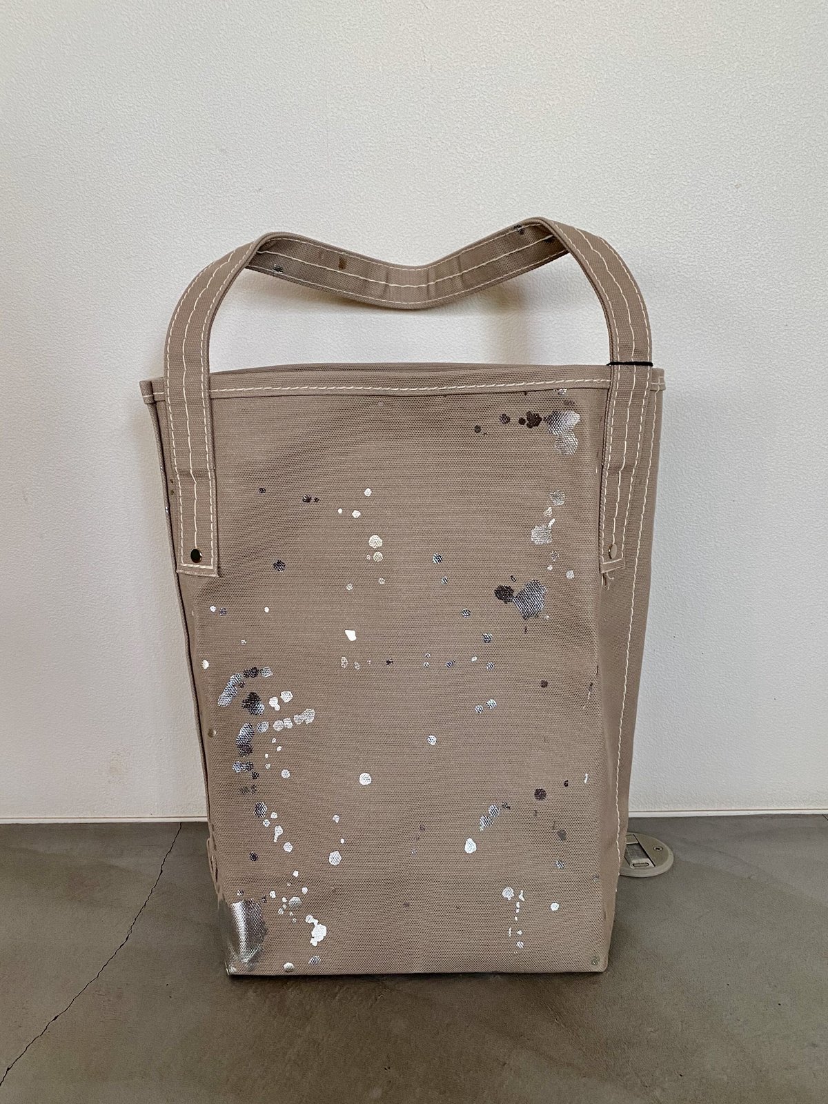 TEMBEA painter tote トートバッグ　箔　シルバー　ペンキ 164221452.jpg?cmsp_timestamp=