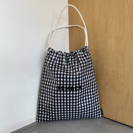 『TEMBEA ／巾着 GINGHAM PVC』