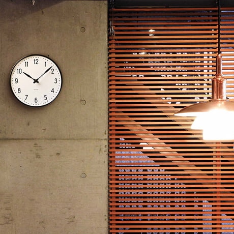 『ARNE JACOBSEN Wall Clock Station 210mm』