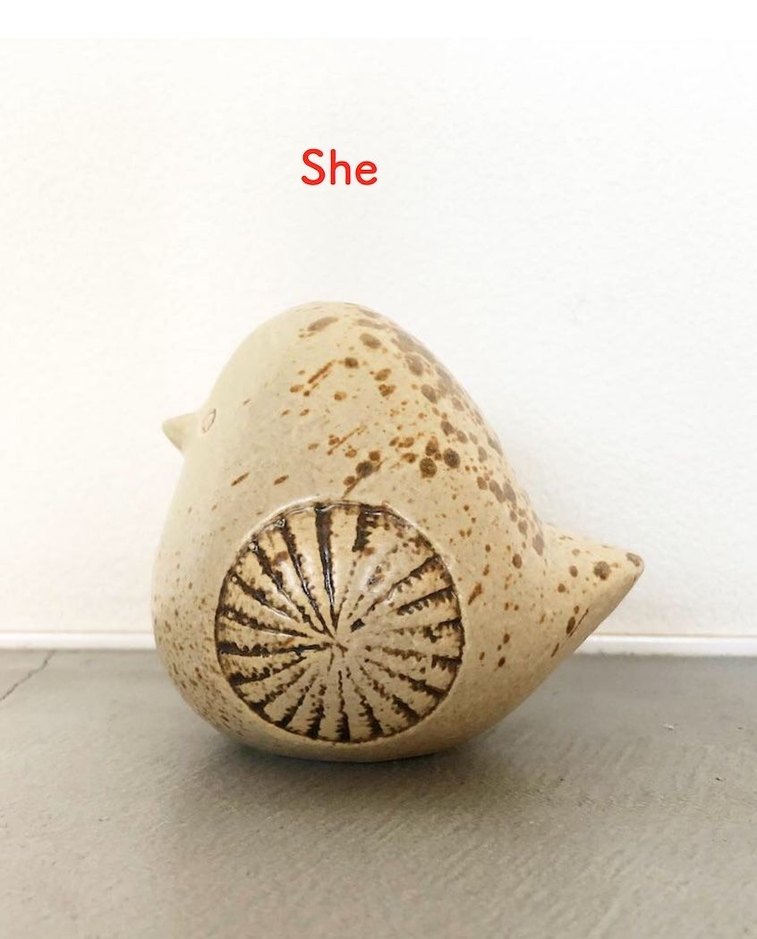 リサラーソン　she 個体販売】リサ・ラーソン バード SHE（A・B）/ Lisa Larson