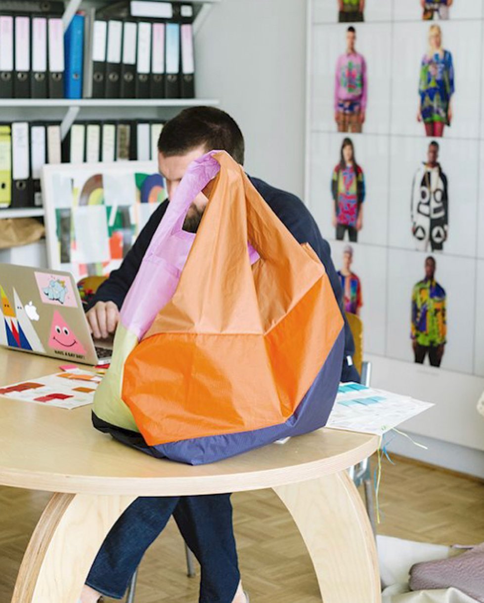 HAY SIX-COLOUR BAG (L)サイズ / SUSAN BIJL』 | SALVE HAY SIX-COLOUR BAG (L)サイズ / SUSAN BIJL』 | SALVE