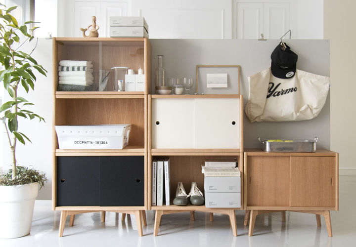 maruni マルニ◾️木製家具 シェルフ オープンラック 整理棚 ディスプレイ台 マルニ60 オープンシェルフ63 棚板1枚付き (溝あり) | SALVE