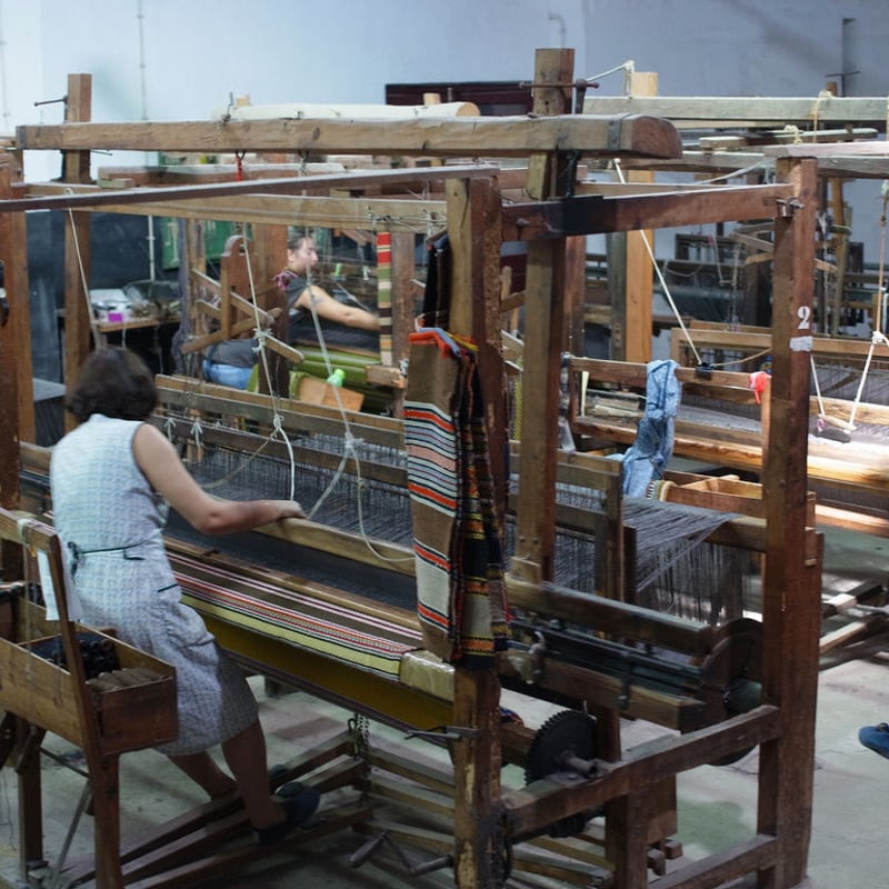 FABRICA ALENTEJANA DE LANIFICIOS／WOOL RUG 120×