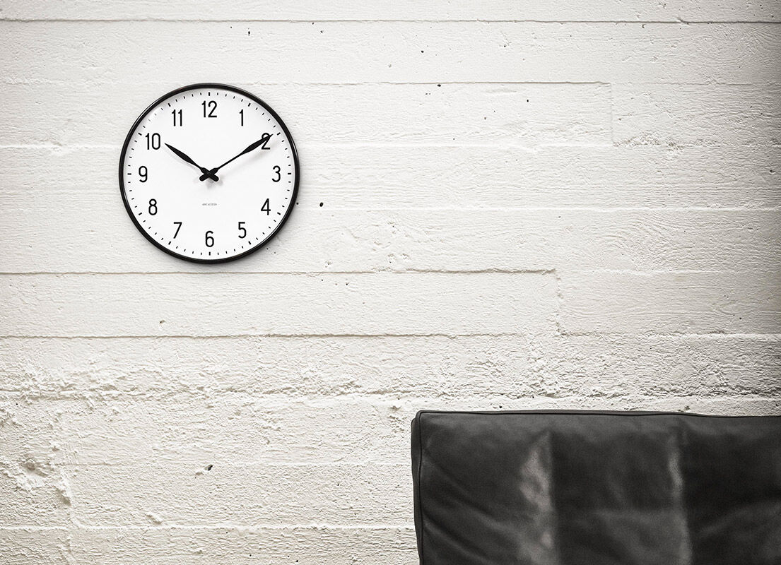 アルネヤコブセン Station Wall Clock 210mm 掛け時計 よろずや