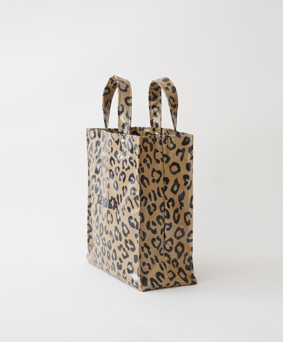 TEMBEA／PAPER TOTE SMALL LEOPARD』 | SALVE