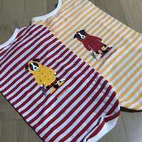 虫よけタンクトップ  （雨合羽ボーダー）