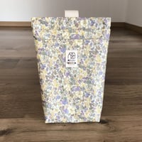 防水消臭ラミネートマナーポーチ（イエローフラワー)