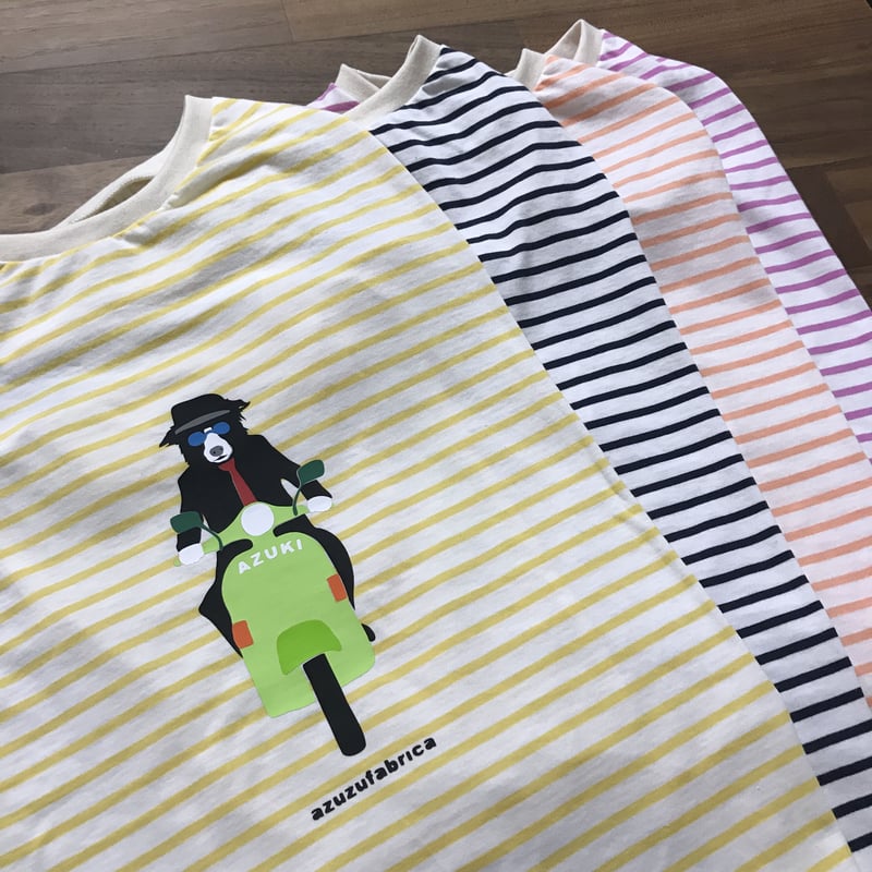 接触冷感】クールタンクトップ （探偵ボーダー） | azuzu fabrica