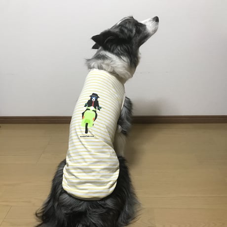 【接触冷感】クールタンクトップ  （探偵ボーダー）