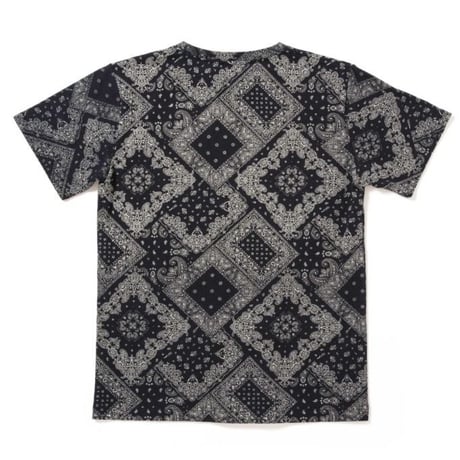 【APPLEBUM】Indigo Paisley Pocket T-shirt
