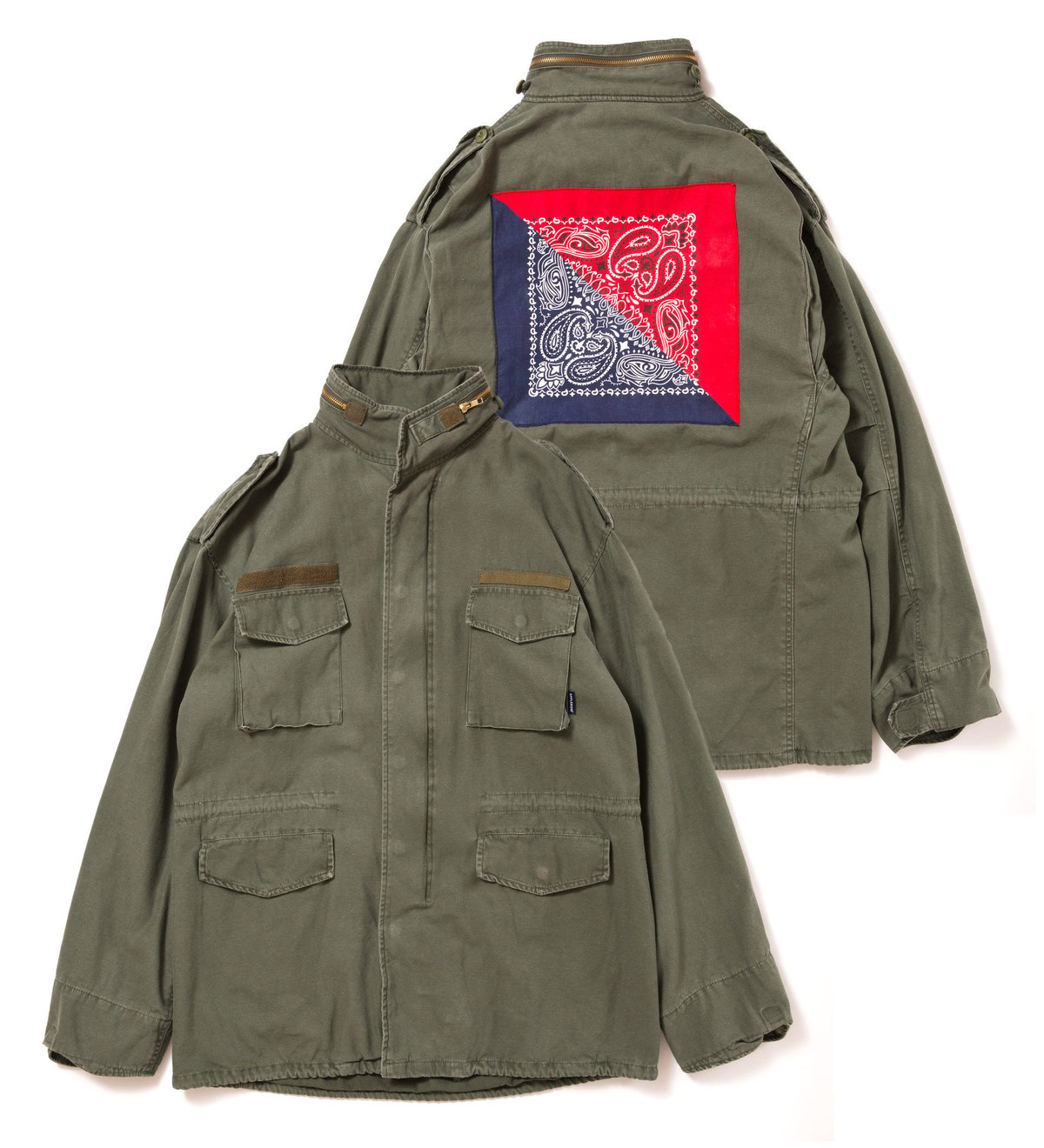 【APPLEBUM】Bandanna Vintage M-65 Jacket