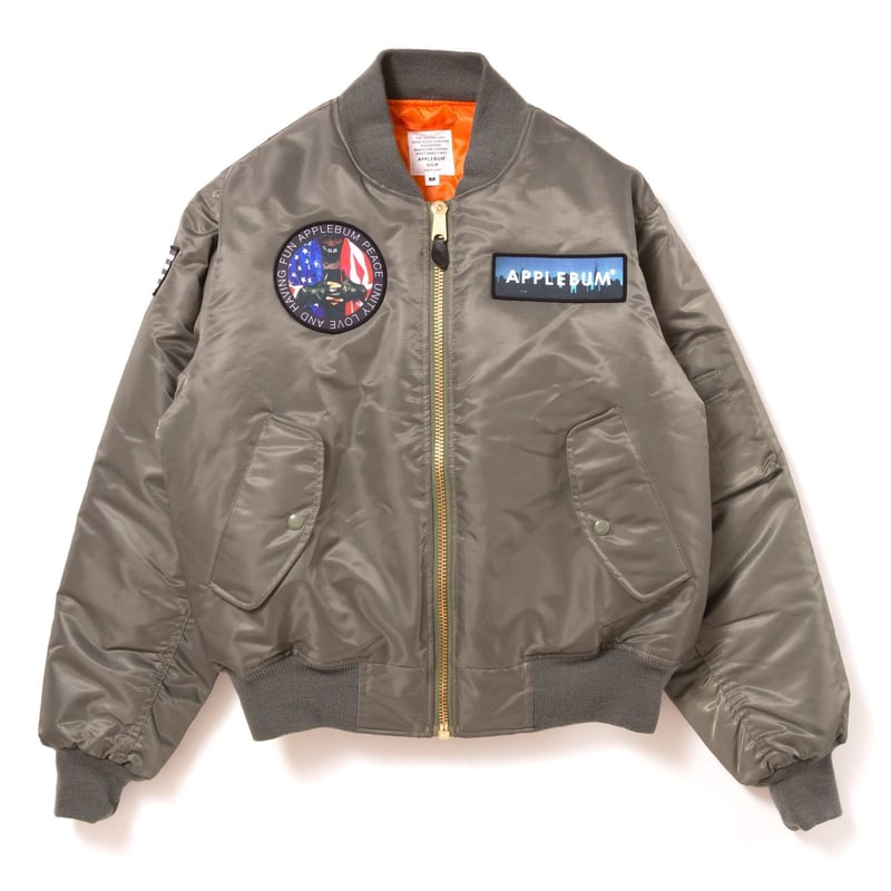 APPLEBUM】MA-1 Flight Jacket | bubblegum