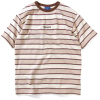 【Lafayette】MULTI STRIPED TEE sand