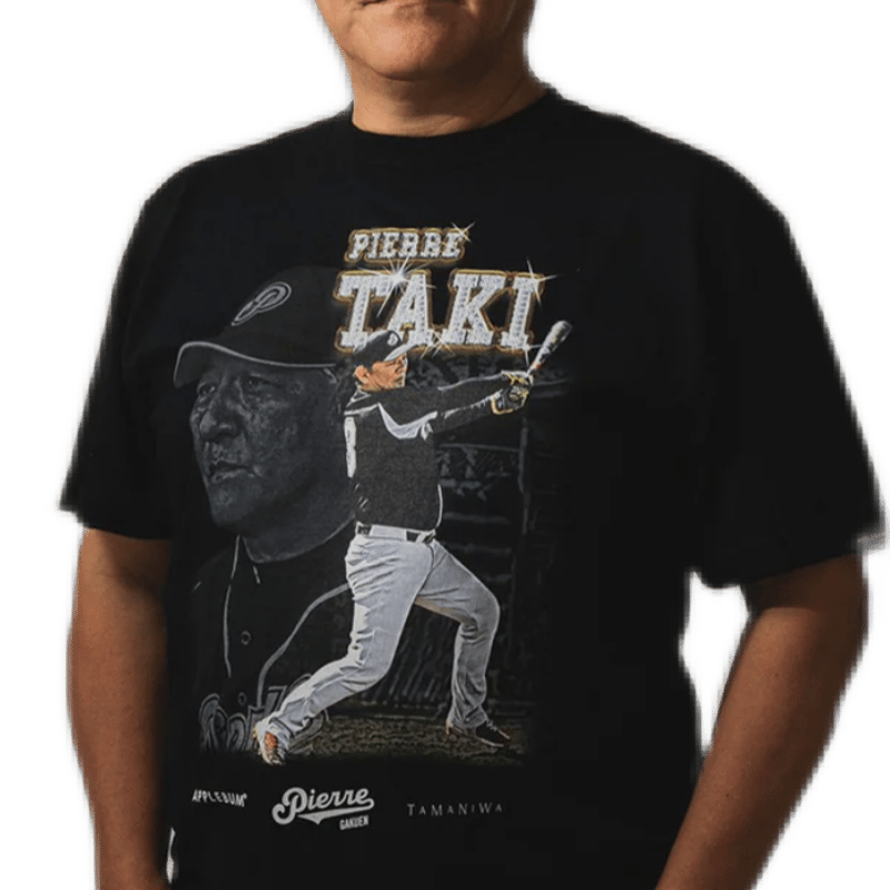 APPLEBUM】 “ピエール瀧 SWING” T-SHIRT BLACK | bubbl APPLEBUM】 “ピエール瀧 SWING” T-SHIRT BLACK | bubbl