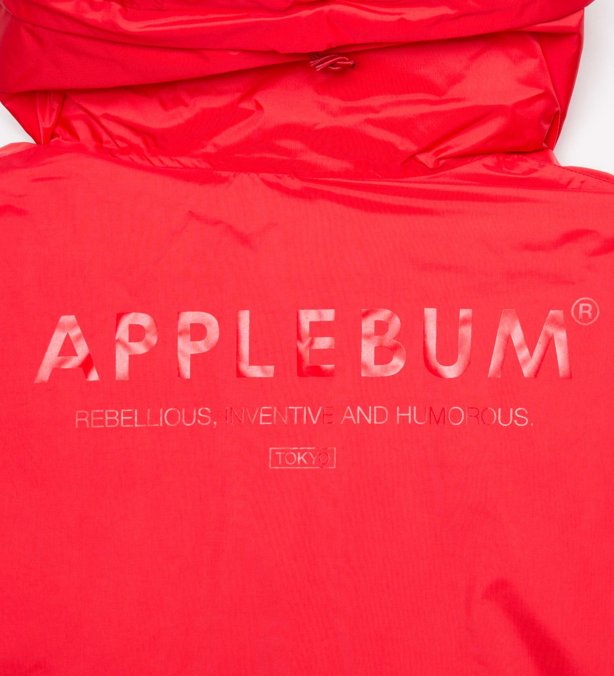 APPLEBUM】Nylon Down Jacket [Red] | bubblegum