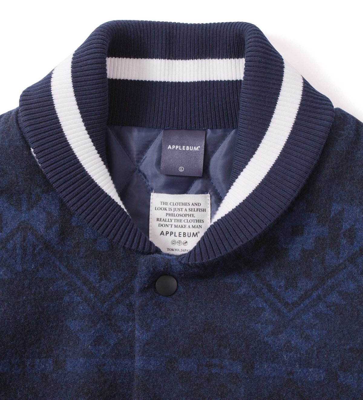 ジャケット・アウター APPLEBUM ill Melton Stadium Jacket APPLEBUM