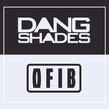 Dang Shades x O.F.I.B collaboration sunglasses 【FENTON】Matte black x Black Smoke Polarized（偏光レンズ）