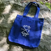 denim tote bag