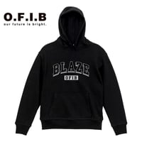 College Logo  Hoodie（Black）