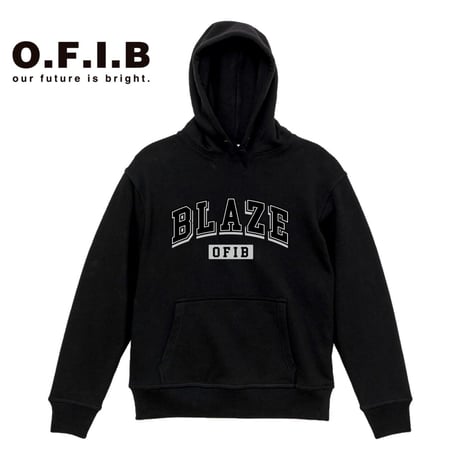 College Logo  Hoodie（Black）