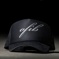 CURSIVE LOGO mesh cap