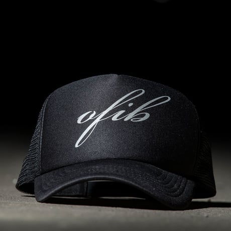 CURSIVE LOGO mesh cap