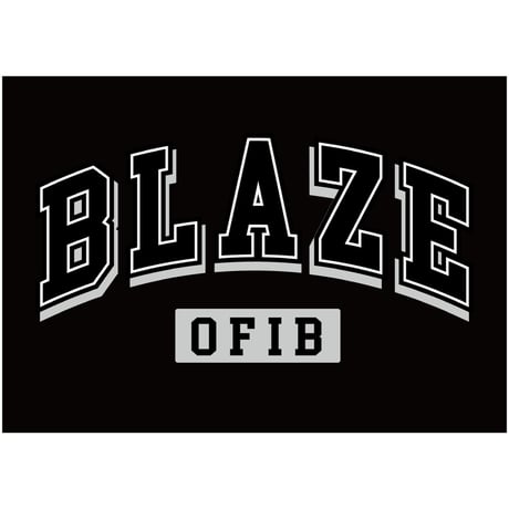 College Logo  Hoodie（Black）