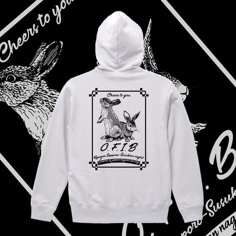BBM hoodie（white）