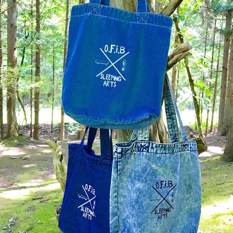 denim tote bag