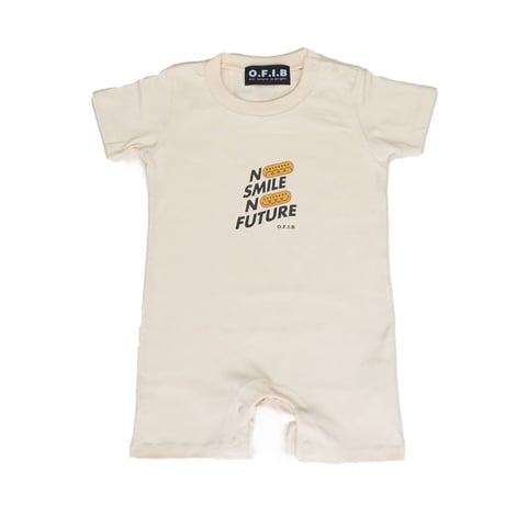 NO SMILE NO FUTURE Baby Rompers