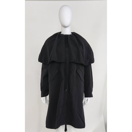 【Boutique Ordinary】Gathered Cape Field Coat