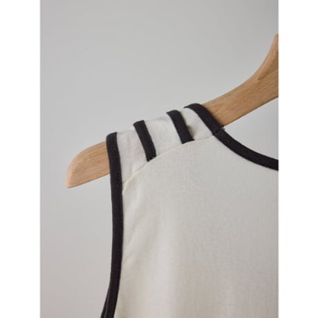 【YENN】COLOR LAYERED TANK