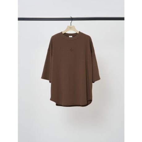 【YENN】EMBROIDERY BIG TEE