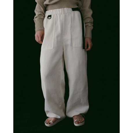 【anuke】Jacquard Drawstring Pants　※納期5月中旬～6月中旬