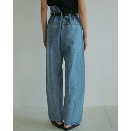 【anuke】Waist Tuck Denim