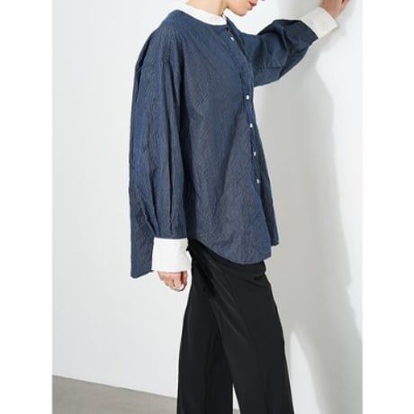 【YENN】STP WRINKLE SHIRT※納期9/上～9/中