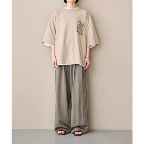 【KHA:KI】WIDE TEE -AWESOME-