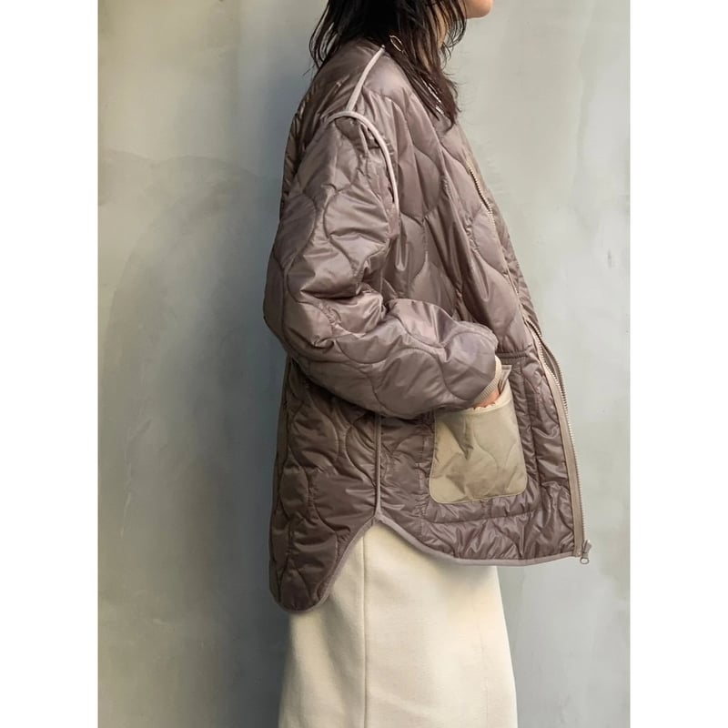 flamingo farm】リバーシブルキルティングブルゾン 150267 | select