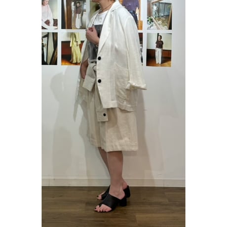 【PRIORITY】kususkusu別注✨シャツスリーブベルトハーフパンツ