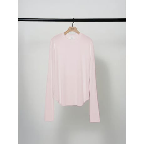 【YENN】COTTON RIB LONG TEE