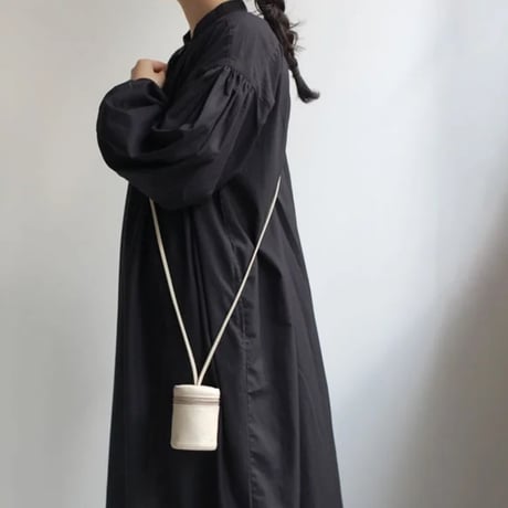 再販【blancle】S.LEATHER CYLINDER BAG　bc1227