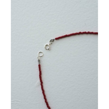 【anuke】Color Beads Necklace　※納期5月中旬～6月中旬