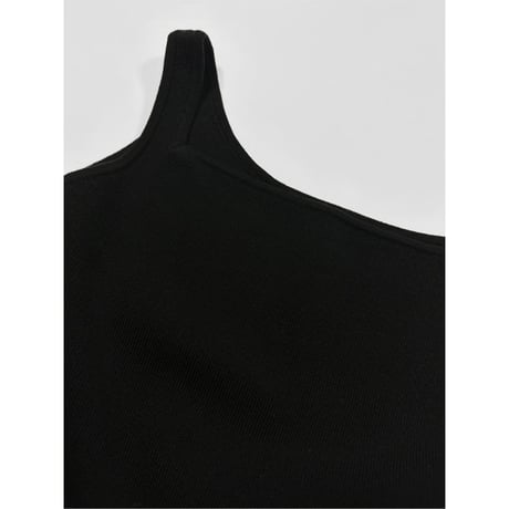 【YENN】SQUARE NECK TANKTOP