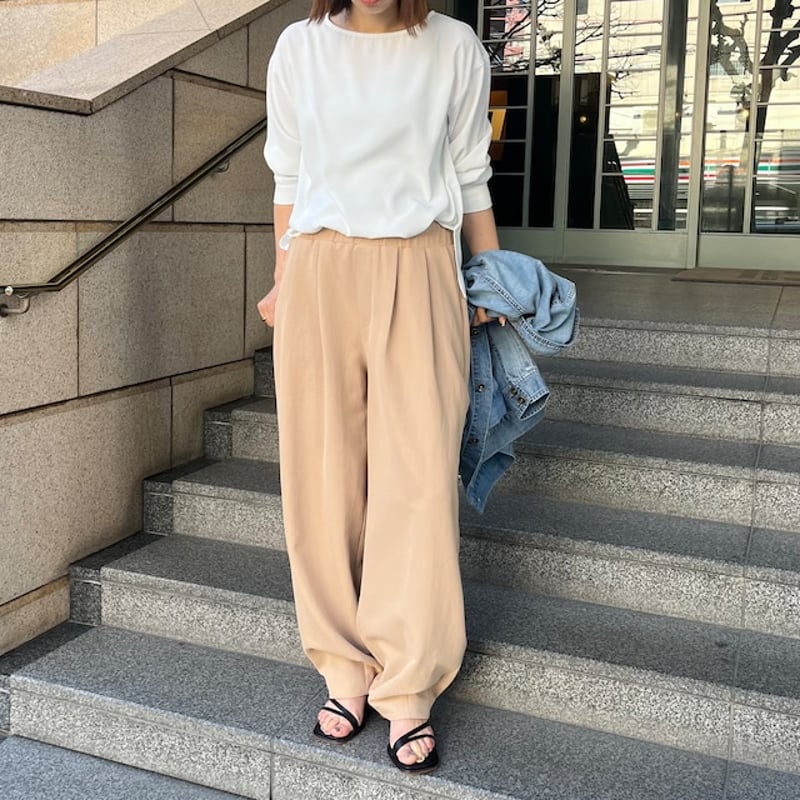 再販✨【Anna Kerry】ワイドコクーンパンツ | selectshop kusukusu
