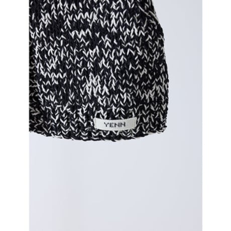 【YENN】MIX HAND KNIT VEST